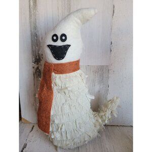 White ghost plush scarf‎ Halloween home decor